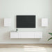 Dulap TV de perete 2 pcs Alb 30 x 31 x 40 cm Lemn compozit - WALTI WALTI