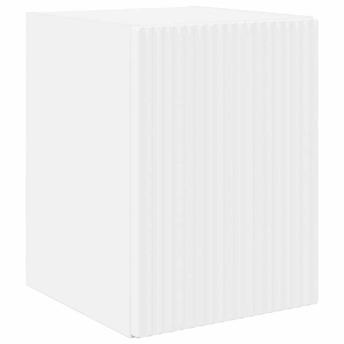Dulap TV de perete 2 pcs Alb 30 x 31 x 40 cm Lemn compozit - WALTI WALTI