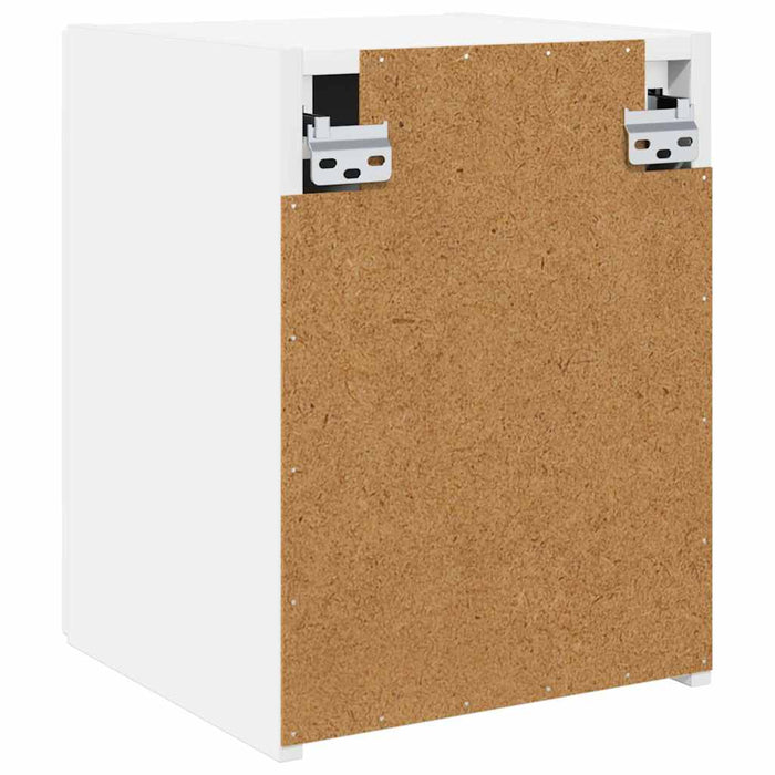 Dulap TV de perete 2 pcs Alb 30 x 31 x 40 cm Lemn compozit - WALTI WALTI