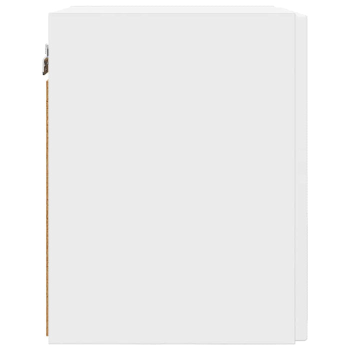 Dulap TV de perete 2 pcs Alb 30 x 31 x 40 cm Lemn compozit - WALTI WALTI