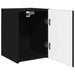 Dulap TV de perete 2 pcs Negru 30 x 31 x 40 cm Lemn compozit - WALTI WALTI