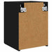 Dulap TV de perete 2 pcs Negru 30 x 31 x 40 cm Lemn compozit - WALTI WALTI