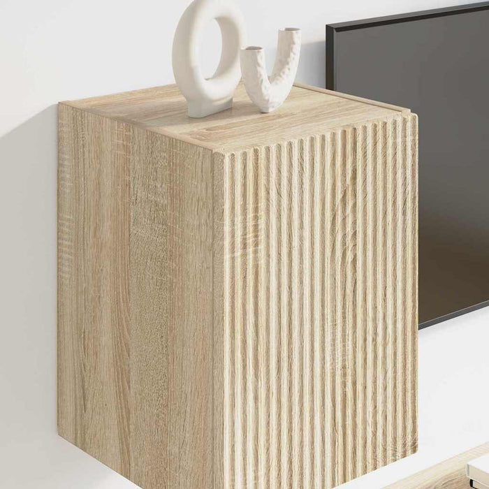 Dulap TV de perete Sonoma 30 x 31 x 40 cm Lemn compozit - WALTI WALTI