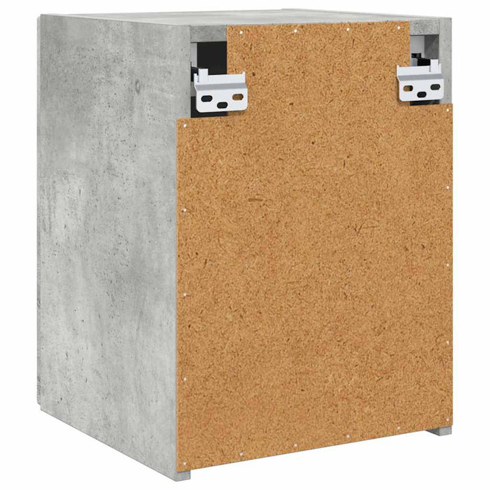 Dulap TV de perete Beton 30 x 31 x 40 cm Lemn compozit - WALTI WALTI