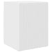 Dulap TV de perete Alb Lucios 30 x 31 x 40 cm Lemn compozit - WALTI WALTI