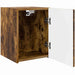 Dulap TV de perete Stejar fumuriu 30 x 31 x 40 cm Lemn compozit - WALTI WALTI