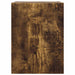 Dulap TV de perete Stejar fumuriu 30 x 31 x 40 cm Lemn compozit - WALTI WALTI