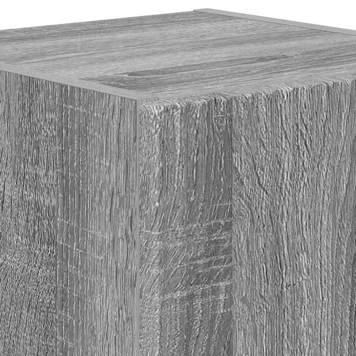 Dulap TV de perete Pe perete 2 pcs Gri Sonoma 30 x 31 x 40 cm - WALTI WALTI