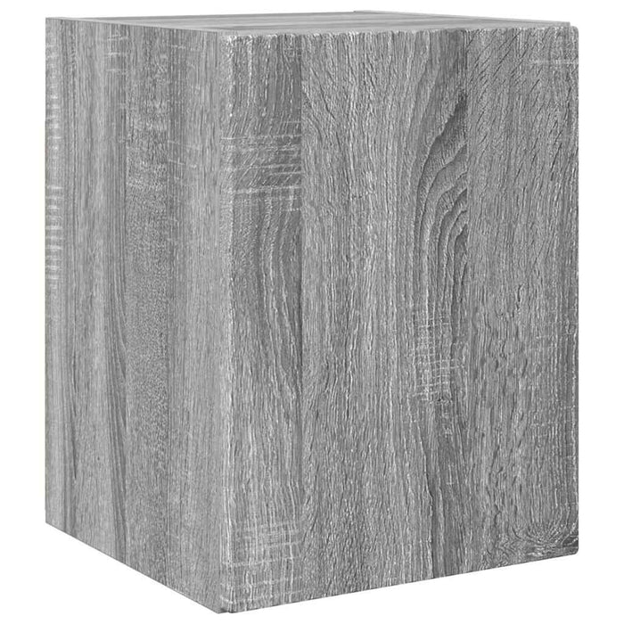 Dulap TV de perete Pe perete 2 pcs Gri Sonoma 30 x 31 x 40 cm - WALTI WALTI