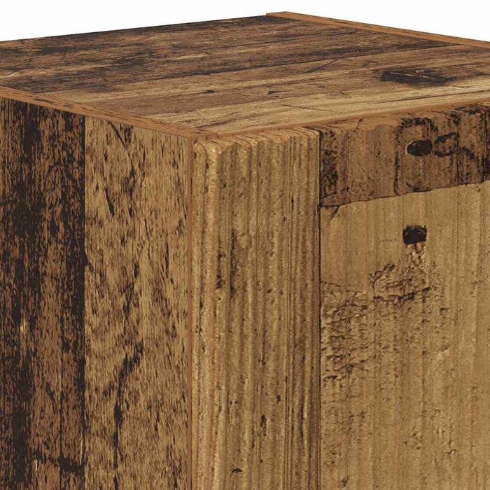 Dulap TV de perete Lemn Vechi 30 x 31 x 40 cm Lemn compozit - WALTI WALTI