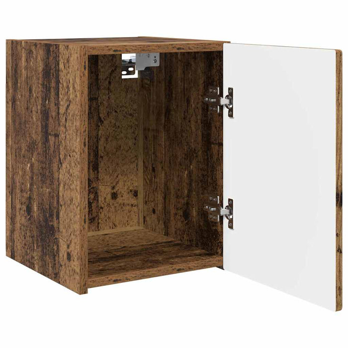 Dulap TV de perete Lemn Vechi 30 x 31 x 40 cm Lemn compozit - WALTI WALTI