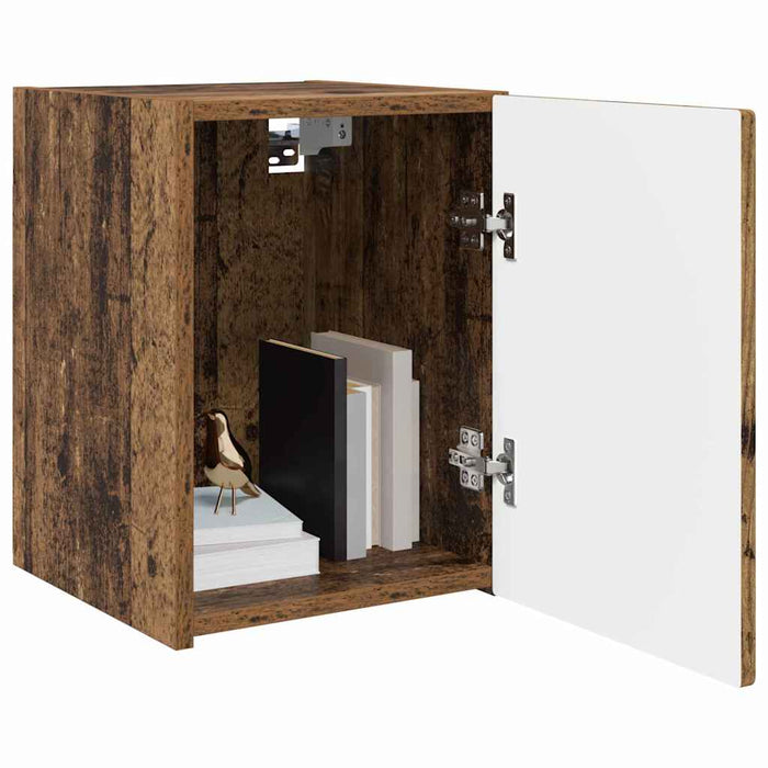 Dulap TV de perete Lemn Vechi 30 x 31 x 40 cm Lemn compozit - WALTI WALTI