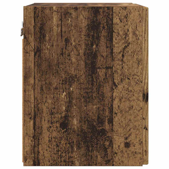 Dulap TV de perete Lemn Vechi 30 x 31 x 40 cm Lemn compozit - WALTI WALTI