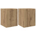 Dulap TV de perete 2 pcs Stejar artizanal 30 x 31 x 40 cm - WALTI WALTI