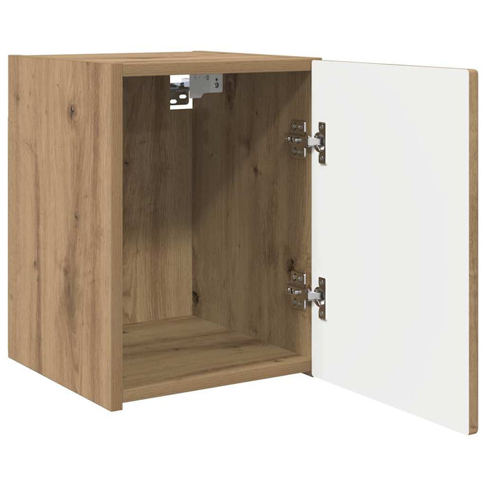 Dulap TV de perete 2 pcs Stejar artizanal 30 x 31 x 40 cm - WALTI WALTI