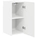 Dulap TV de perete Pe perete Alb 30 x 31 x 60 cm Lemn compozit - WALTI WALTI