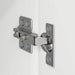 Dulap TV de perete 2 pcs Alb 30 x 31 x 60 cm Lemn compozit - WALTI WALTI