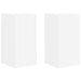 Dulap TV de perete 2 pcs Alb 30 x 31 x 60 cm Lemn compozit - WALTI WALTI