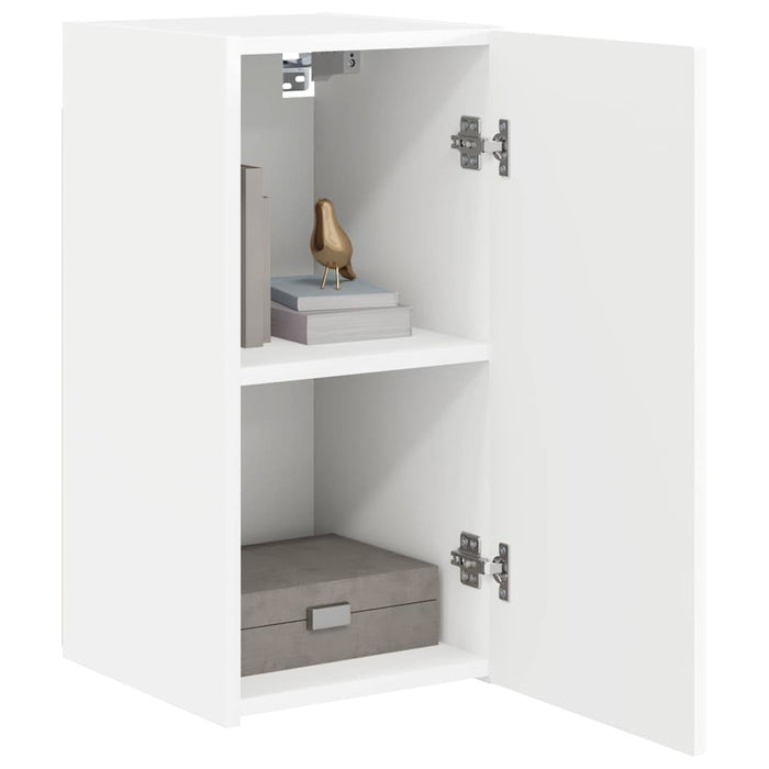 Dulap TV de perete 2 pcs Alb 30 x 31 x 60 cm Lemn compozit - WALTI WALTI