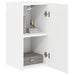 Dulap TV de perete 2 pcs Alb 30 x 31 x 60 cm Lemn compozit - WALTI WALTI