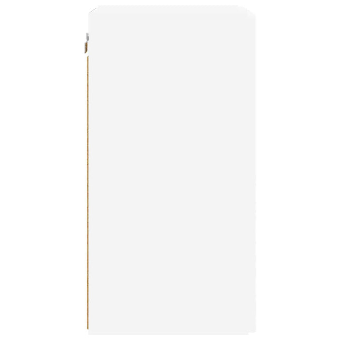 Dulap TV de perete 2 pcs Alb 30 x 31 x 60 cm Lemn compozit - WALTI WALTI