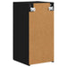 Dulap TV de perete Negru 30 x 31 x 60 cm Lemn compozit - WALTI WALTI