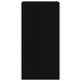 Dulap TV de perete Negru 30 x 31 x 60 cm Lemn compozit - WALTI WALTI
