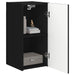 Dulap TV de perete Negru 30 x 31 x 60 cm Lemn compozit - WALTI WALTI