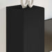 Dulap TV de perete 2 pcs Negru 30 x 31 x 60 cm Lemn compozit - WALTI WALTI