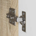 Dulap TV de perete Sonoma 30 x 31 x 60 cm Lemn compozit - WALTI WALTI