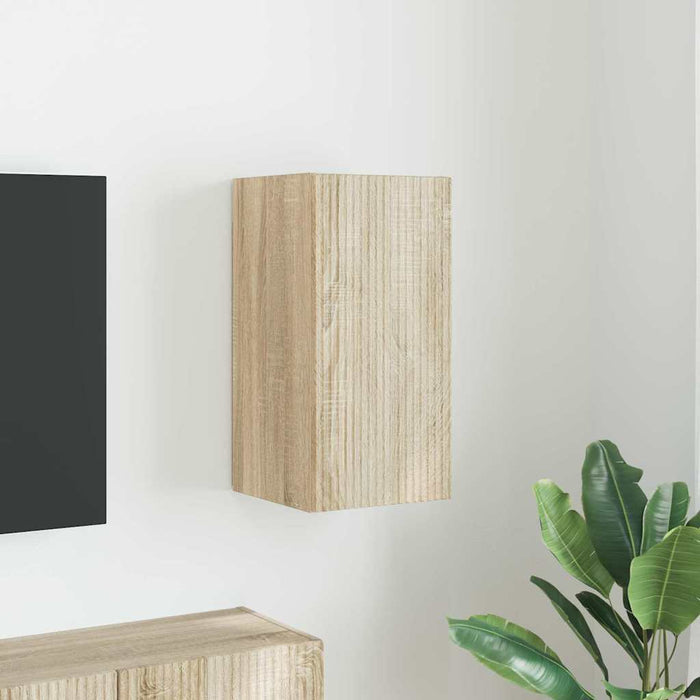 Dulap TV de perete Sonoma 30 x 31 x 60 cm Lemn compozit - WALTI WALTI