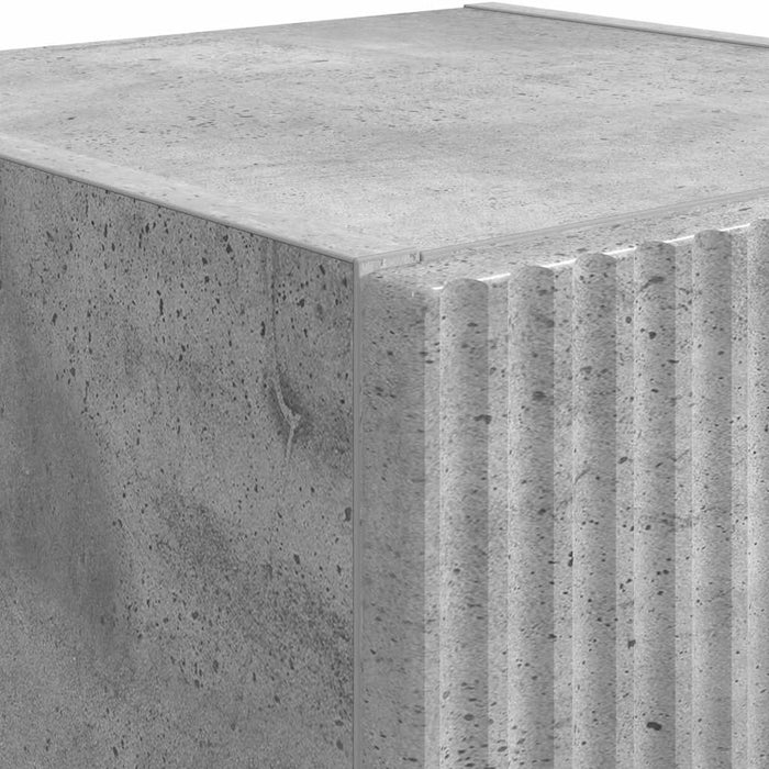 Dulap TV de perete Beton 30 x 31 x 60 cm Lemn compozit - WALTI WALTI
