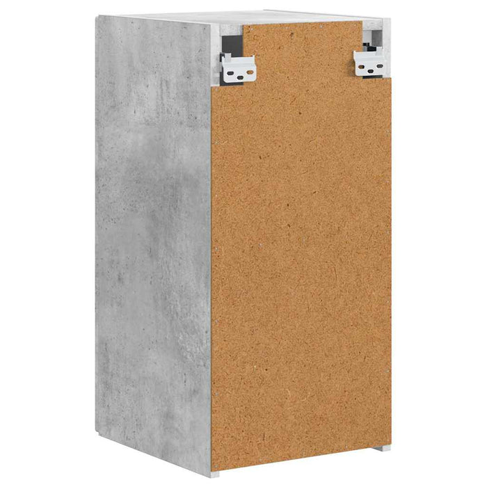 Dulap TV de perete 2 pcs Beton 30 x 31 x 60 cm Lemn compozit - WALTI WALTI