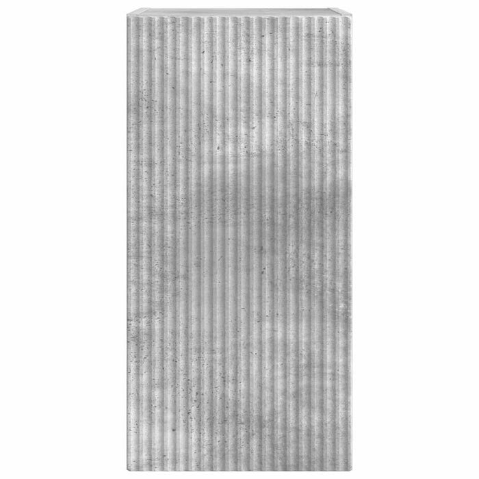 Dulap TV de perete 2 pcs Beton 30 x 31 x 60 cm Lemn compozit - WALTI WALTI