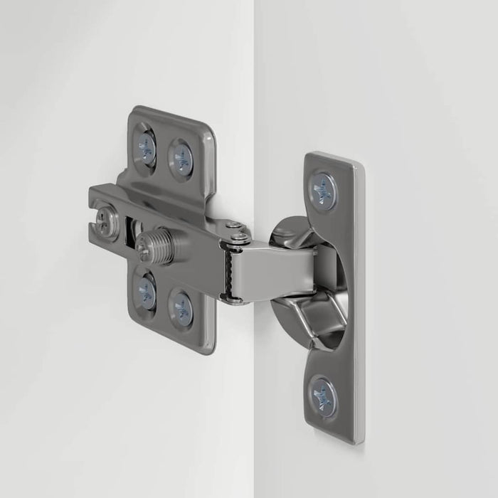 Dulap TV de perete Pe perete 2 pcs Alb Lucios 30 x 31 x 60 cm - WALTI WALTI