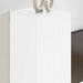 Dulap TV de perete Pe perete 2 pcs Alb Lucios 30 x 31 x 60 cm - WALTI WALTI