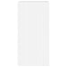 Dulap TV de perete Pe perete 2 pcs Alb Lucios 30 x 31 x 60 cm - WALTI WALTI