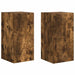 Dulap TV de perete 2 pcs Stejar fumuriu 30 x 31 x 60 cm - WALTI WALTI