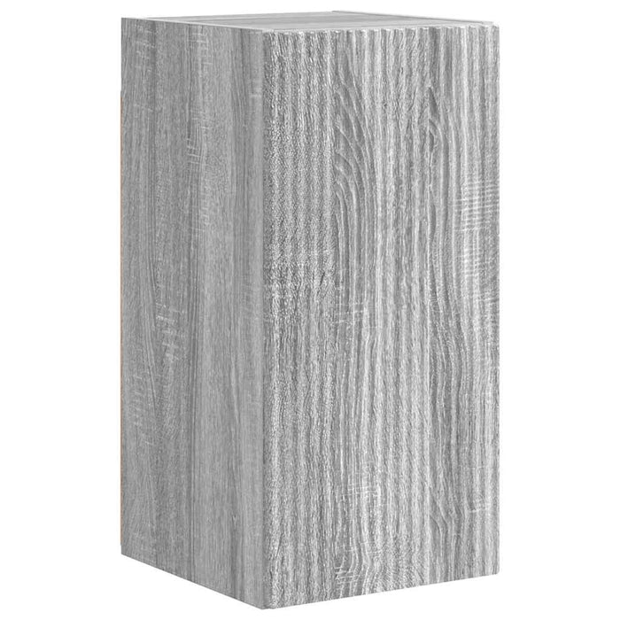 Dulap TV de perete Pe perete 2 pcs Gri Sonoma 30 x 31 x 60 cm - WALTI WALTI