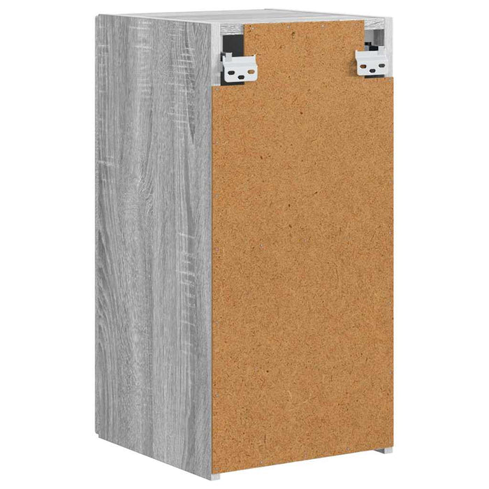Dulap TV de perete Pe perete 2 pcs Gri Sonoma 30 x 31 x 60 cm - WALTI WALTI