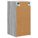 Dulap TV de perete Pe perete 2 pcs Gri Sonoma 30 x 31 x 60 cm - WALTI WALTI
