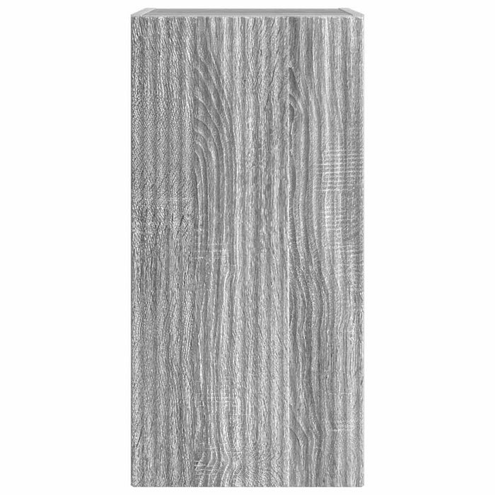 Dulap TV de perete Pe perete 2 pcs Gri Sonoma 30 x 31 x 60 cm - WALTI WALTI