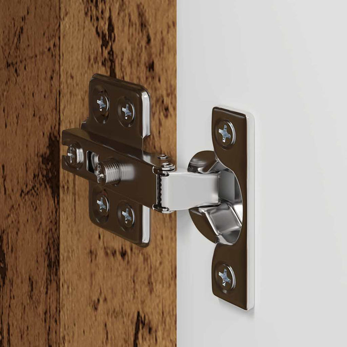 Dulap TV de perete Pe perete 2 pcs Lemn Vechi 30 x 31 x 60 cm - WALTI WALTI