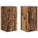 Dulap TV de perete Pe perete 2 pcs Lemn Vechi 30 x 31 x 60 cm - WALTI WALTI