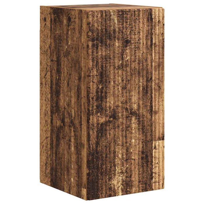 Dulap TV de perete Pe perete 2 pcs Lemn Vechi 30 x 31 x 60 cm - WALTI WALTI