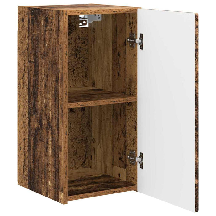 Dulap TV de perete Pe perete 2 pcs Lemn Vechi 30 x 31 x 60 cm - WALTI WALTI