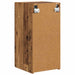 Dulap TV de perete Pe perete 2 pcs Lemn Vechi 30 x 31 x 60 cm - WALTI WALTI