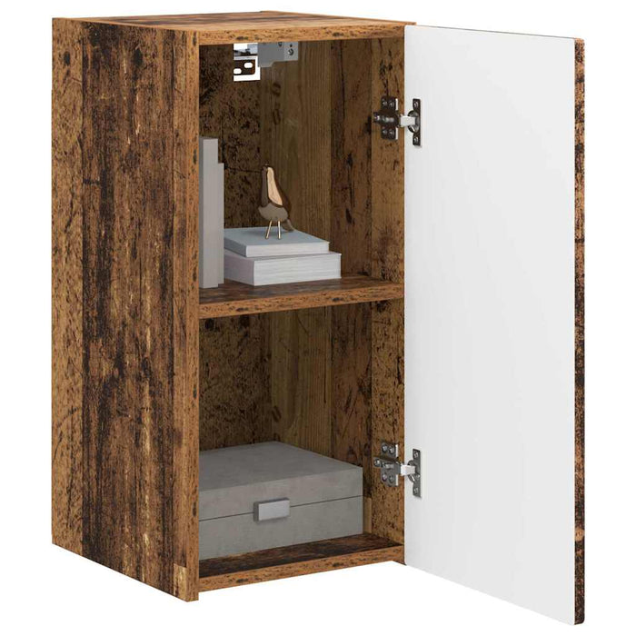 Dulap TV de perete Pe perete 2 pcs Lemn Vechi 30 x 31 x 60 cm - WALTI WALTI