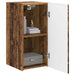 Dulap TV de perete Pe perete 2 pcs Lemn Vechi 30 x 31 x 60 cm - WALTI WALTI