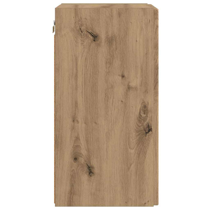 Dulap TV de perete Pe perete Stejar artizanal 30 x 31 x 60 cm - WALTI WALTI